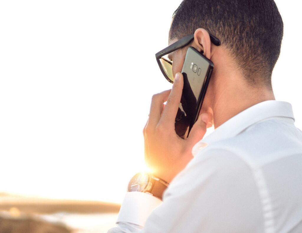 voice communication, customers still want to talk to a human being